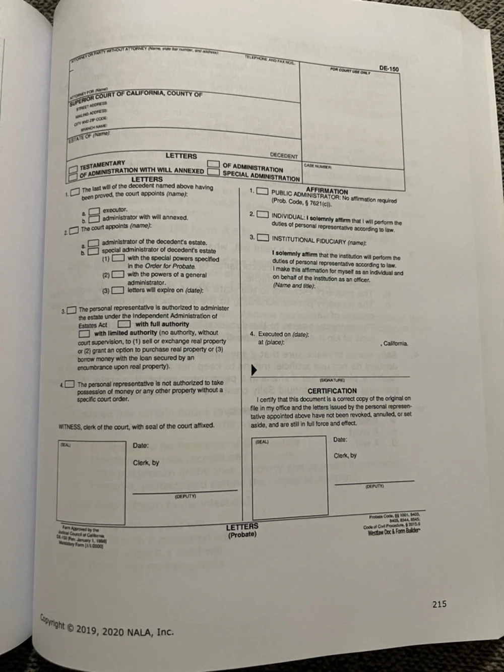 NALA Certified Paralegal Exam Fundamentals Book Paperback. 394 pages. - Picture 5 of 7